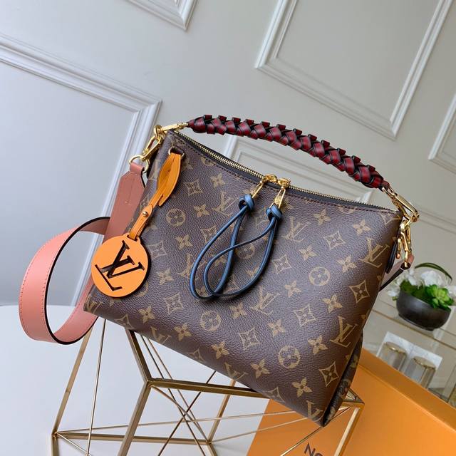 Top-Tier Authentic M55090 Woven Beaubourg Hobo Mini Handbag Beaubourg Hobo Mini