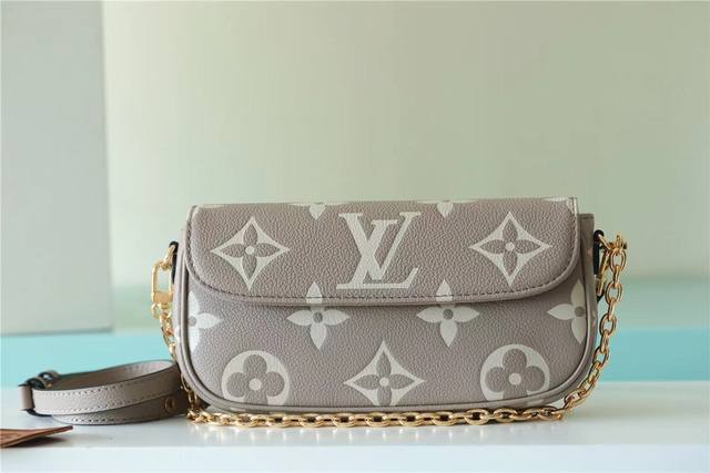 Top-Tier Original Factory M82210 Light Brown M81911 Wallet On Chain Ivy Handbag