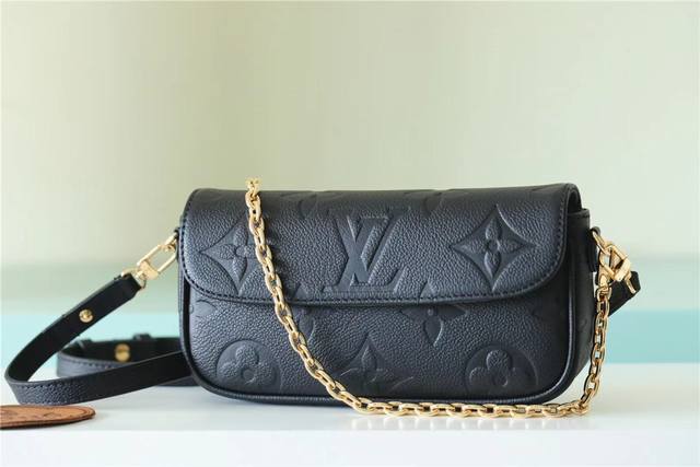 Top-Tier Original Factory M82210 Black M81911 Wallet On Chain Ivy Handbag Crafte