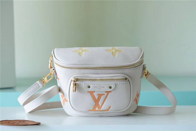 Top-Tier Authentic M82208 White M82347 Pink This Mini Bumbag Handbag From The Lv