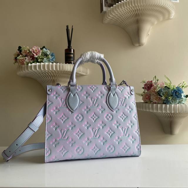 Top-Tier Original Onthego Small Handbag M46067 Blue Onthego Small M46168 M46270