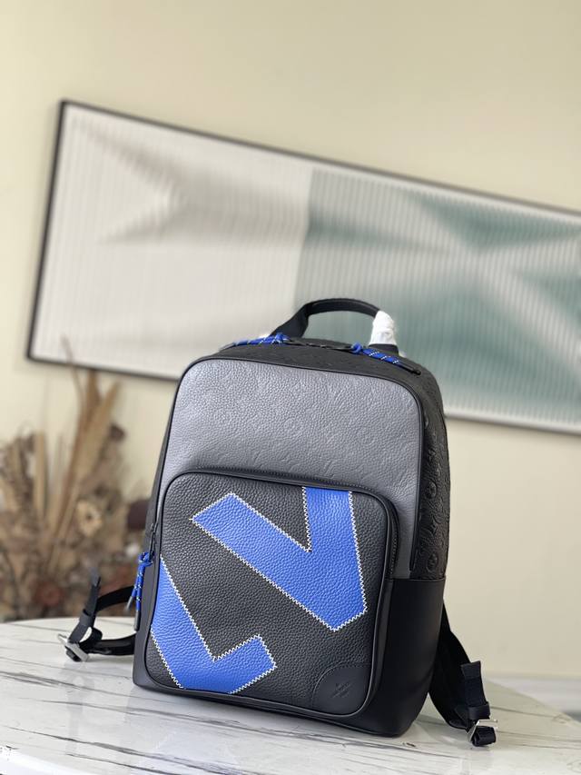 Top-Tier Original M59924 This Dean Backpack Combines Plain Cowhide Leather With