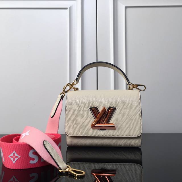 Top-Tier Authentic M59687 This Twist Small Handbag Is Crafted From Epi Leather,