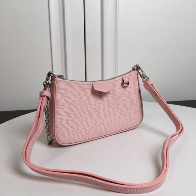 Top-Tier Original Factory M80471 New Arrival In Mint Pink Easy Pouch On Strap Se
