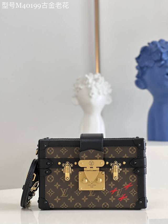Top-Tier Authentic Single Piece, Exclusive Real-Life Photos M40199 Vintage Gold