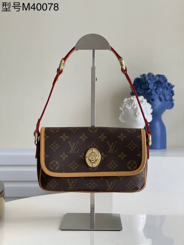 Top-Grade Authentic M40078 Vintage Small Golden Bean Monogram Tikal Pm Mini Shou