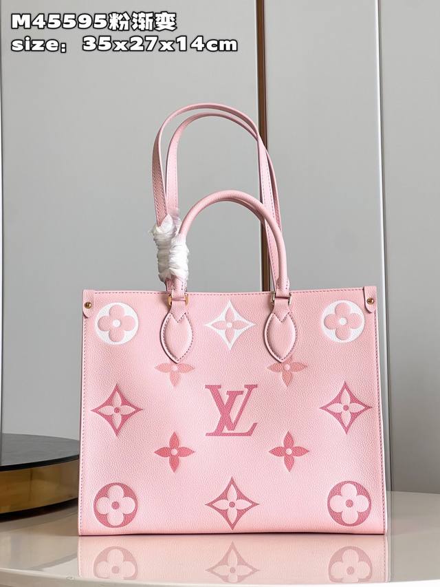 Top-Tier Original Exclusive Real-Shot M45595 Pink Gradient M46542 This Onthego M