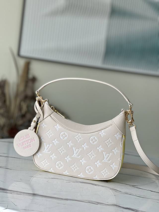 Top-Tier Original Factory M46113 Pink And Beige Color-Blocked Bagatelle Bb Handb