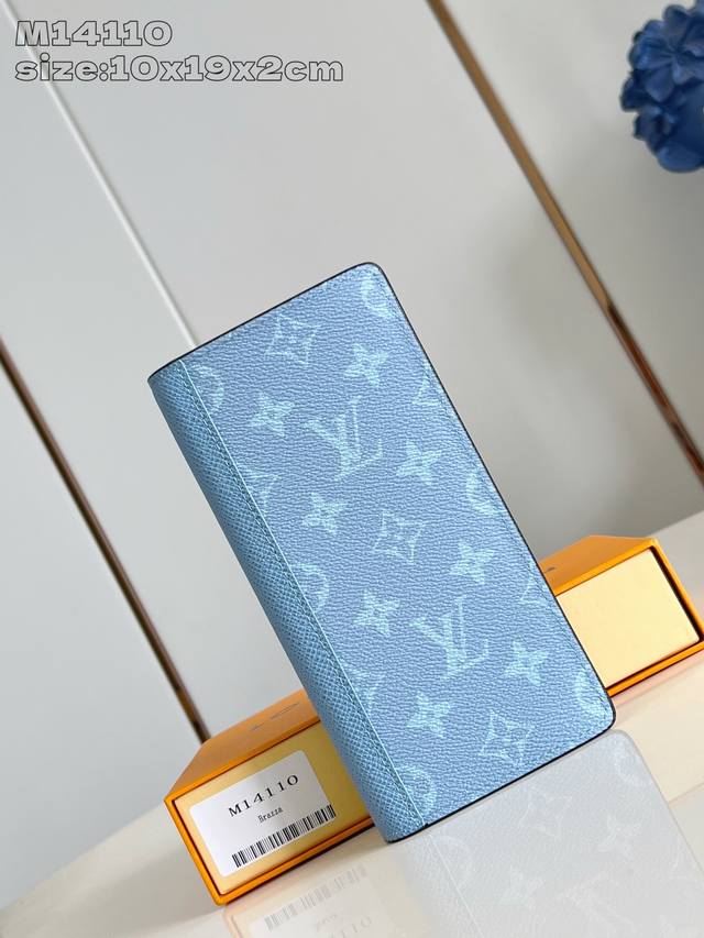 Factory Price P Top-Grade Original M14110 This Brazza Long Wallet Is Crafted Fro