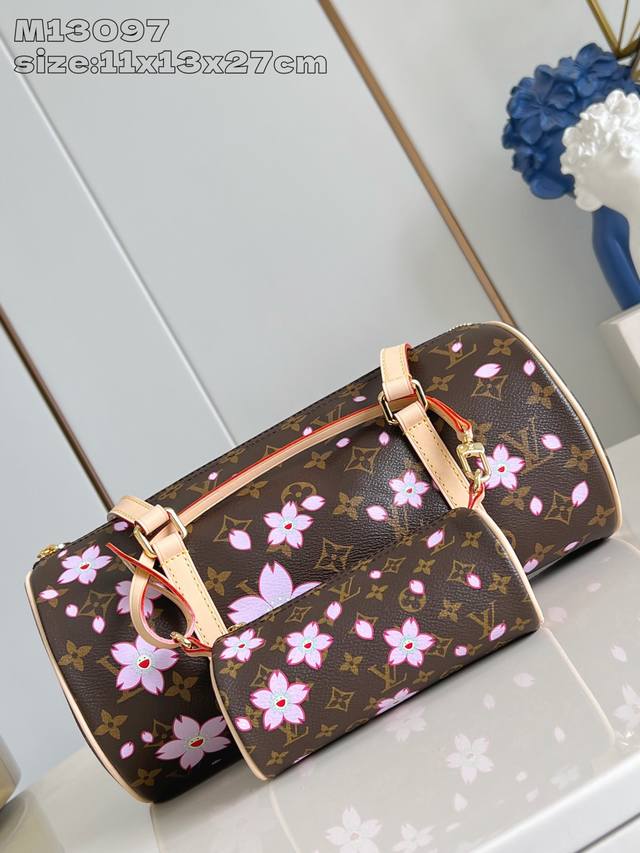 Factory Price P Top-Grade Original M13097 This Papillon Handbag Is Part Of The L