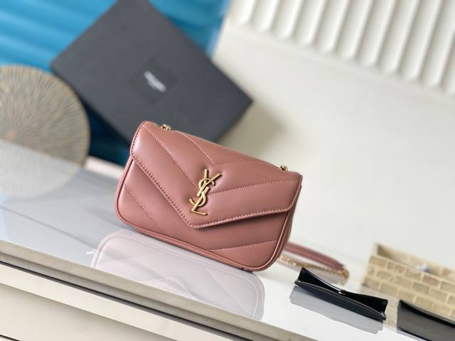 Genuine Leather Early Spring New Mini Soft Lambskin Envelope-Style Handbag With