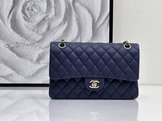 Cf Small Ball Deep Blue Light Gold Leather: Cowhide Hardware: Pure Steel Dimensi