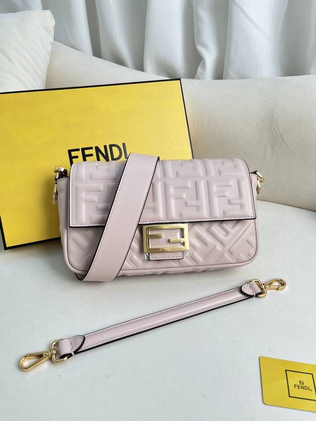 Pink Baguette Handbag Leather Handbag More Details Iconic Baguette Medium Handba