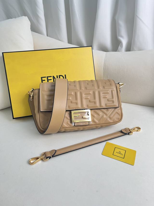 P Apricot Baguette Handbag Leather Handbag More Details Iconic Baguette Medium H