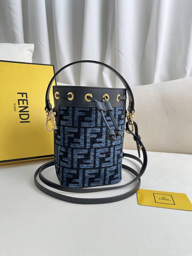 Blue Fabric Mon Tresor Light Blue Leather Mini Handbag More Details Mon Tresor S