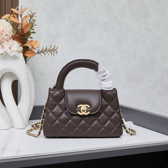 New Model With Box Chanel 23 New Kelly Chain Bag Chanel 23K Kelly Winter Runway