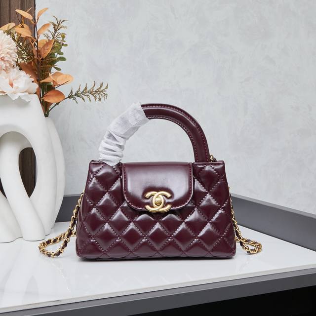 New Model With Box Chanel 23 New Kelly Chain Bag Chanel 23K Kelly Winter Runway