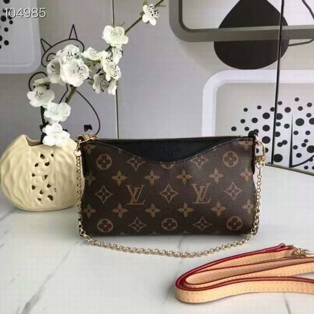 High-Quality, Excellent Reputation, Real Photos. M41638 Pallas Clutch Handbag Sh