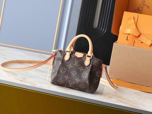 Upgraded Original Version M61253 Nano Turenne Crafted From Classic Monogram Canv