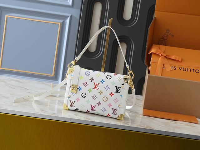 Upgraded Original M14046 M46358 This Side Trunk Medium-Sized Handbag Features Pl