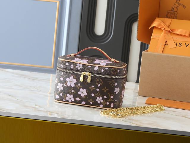 Upgraded From The Original M14181 M44495 This Nice Mini Makeup Bag Is Crafted Fr