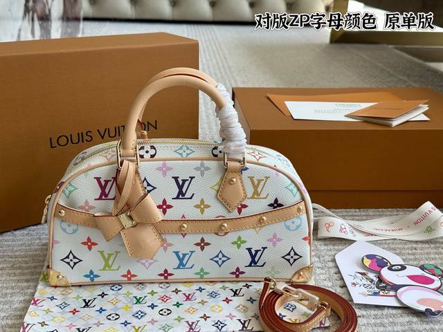 With Box Original Version Size: 27*19 Cm L-Brand Murakami Takashi Bowling Bag Th