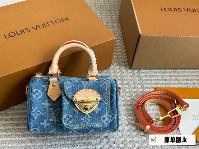 Original Edition With Gift Box Retro Denim Bag Yyds Casual And Fashionable The F