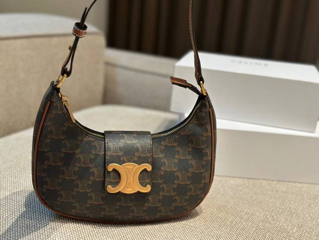 With Box Dimensions: 24X20Cm Celine Ava New Underarm Bag Carry It By The Handle