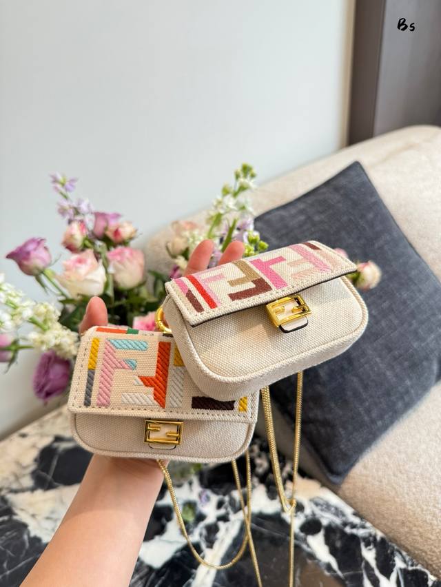 Fendi Colorful Baguette Mini Fendi Colorful Baguette Mini So Cute! Can Also Be U