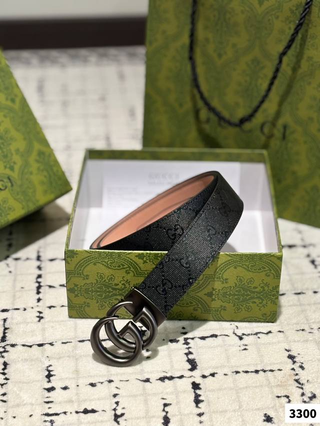 Essential Gift For Boyfriends! Gucci Is Truly Luxurious! High-End Version! Belt,