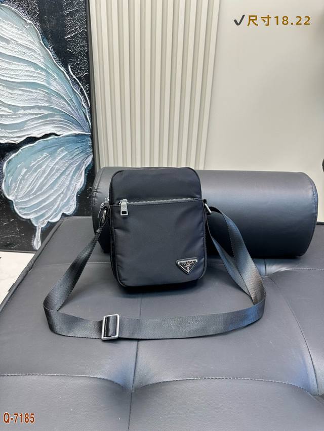 Prada Nylon Camera Bag The Capacity Is Quite Large And Very Practical. Suitable