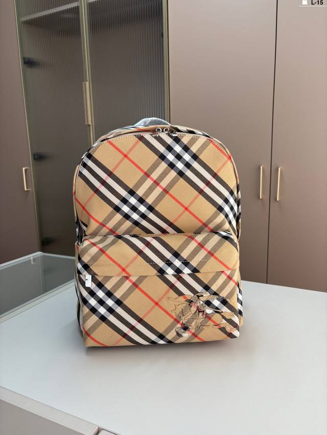 Burberry Double Shoulder Bag Cool And Edgy Suitable For Any Style L-15 Size 30