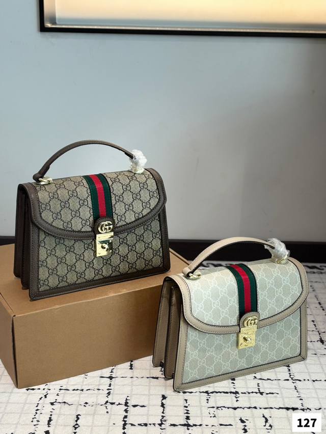 Gift Box Packaging Gucci Ophidia Handbag New Arrival Versatile Shoulder Bag Stun