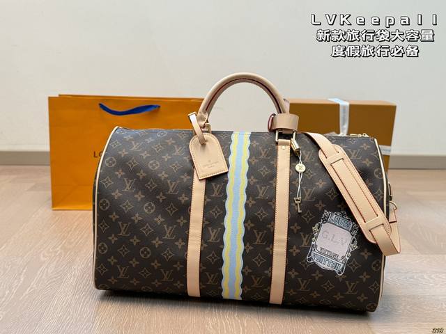 Lvkeepall New Travel Bag With Large Capacity. Essential For Vacations And Travel
