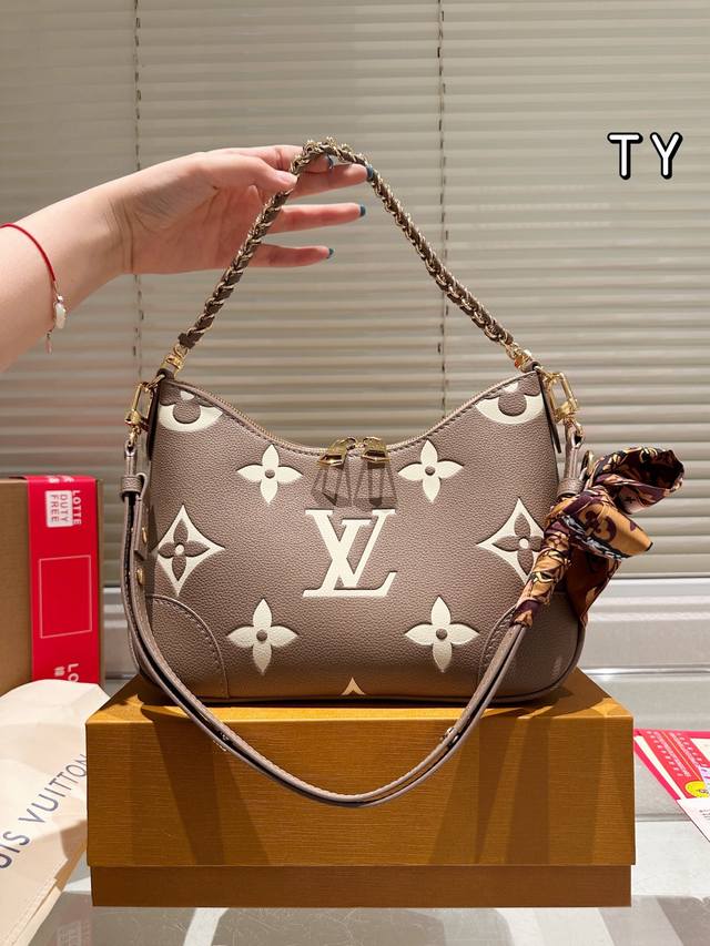 Original Plane Box Folding Box Full Set Packaging Lv Vintage Horn Bag Single Sho