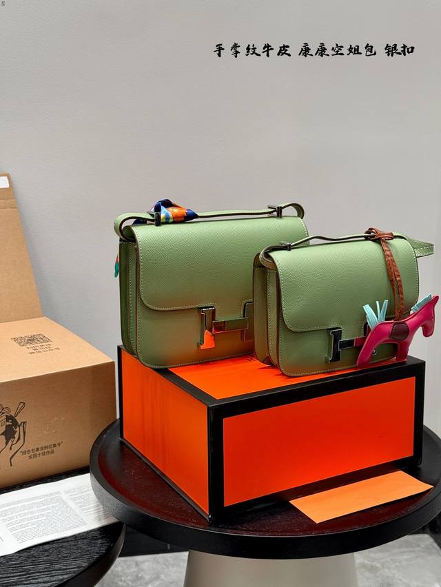 Silver Buckle Comes With An Original Dust Bag In A Folding Box Herm