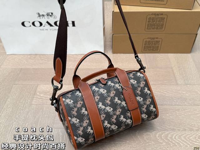 Coach Pillow Bag Classic Design, Fashionable And Versatile Ample Capacity Can Be