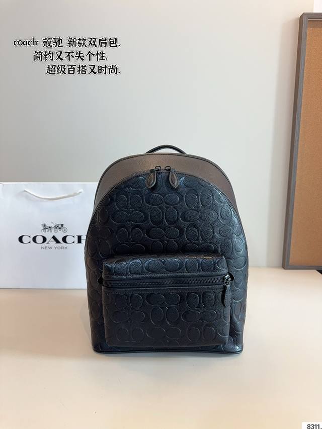 Coach Track Backpack O Hot New Arrival. Made From Imported Fabric, The High-Defi
