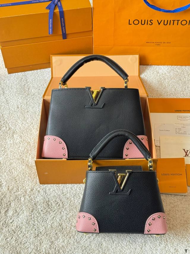 Lv Capucines As One Of Lv's Iconic Haute Couture Handbag Models, The Capucines H