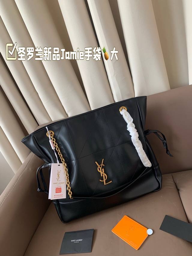 Large Saint Laurent New Jamie Handbag, Relaxed Yet Elegant Fashion. Ysl New Jami