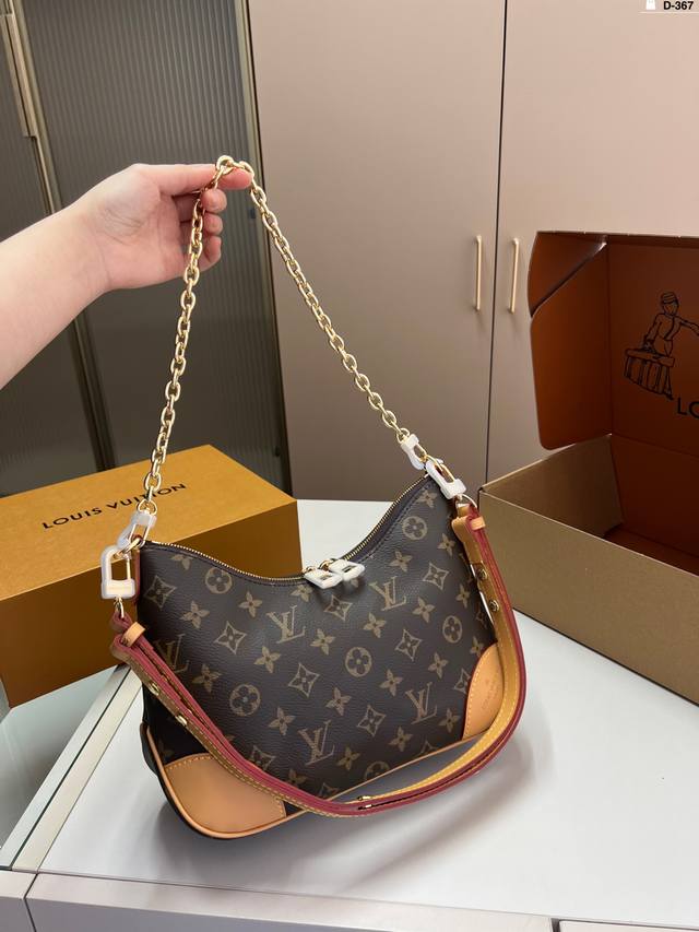 Lv Latest Horn-Shaped Bag Vintage Classic Single-Shoulder Bag Single-Shoulder Or