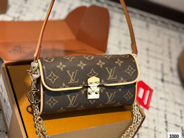 Lv New Arrival 2025 New Pochette Camille New Length Is Extra-Long, Easily Fits A
