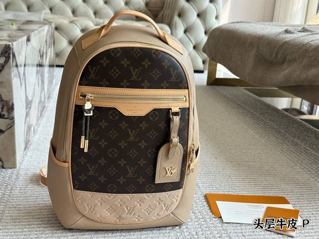 Top-Grain Cowhide Leather Size: 32X43Cm The Latest Must-Have Backpack! Hobo Carg