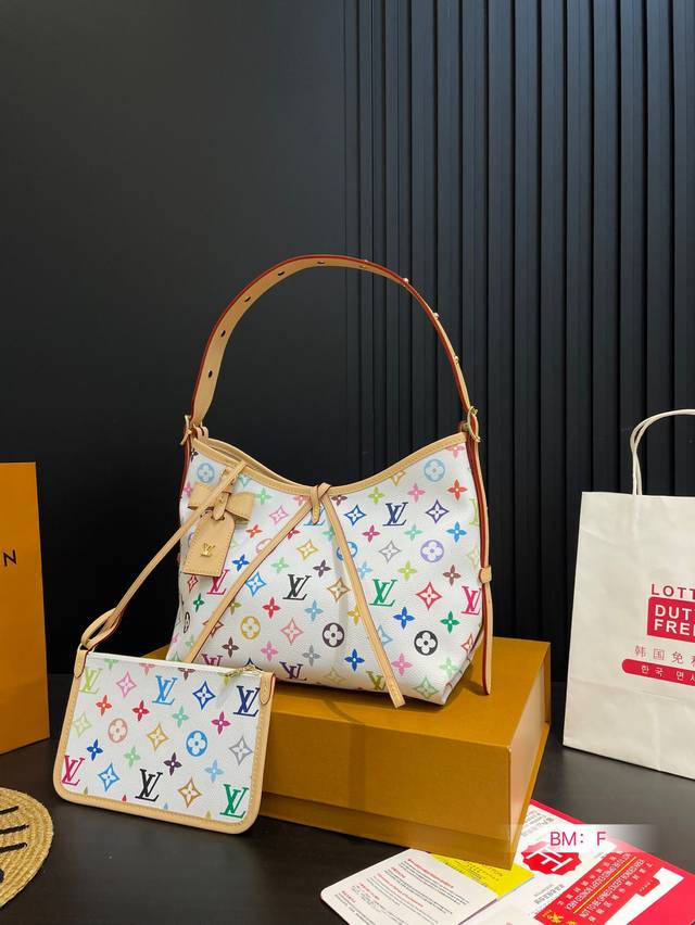 Folding Gift Box Takashi Murakami Lv Carryall New Commuter Bag