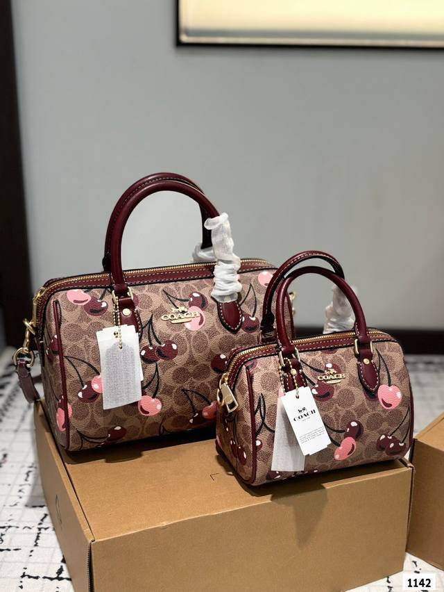 Coach Teri The Adorable Cherry Print Is So Cute! The Strawberry-Shaped Crossbody