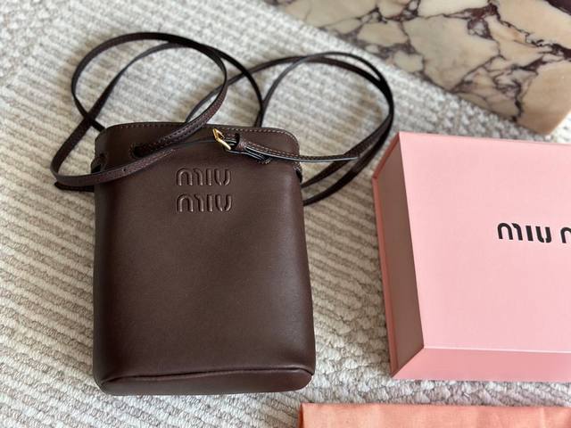 Miumiu Mini Bucket Miumiu Mini Bucket Soft Leather. Cute Size *~V~ Can Be Worn O