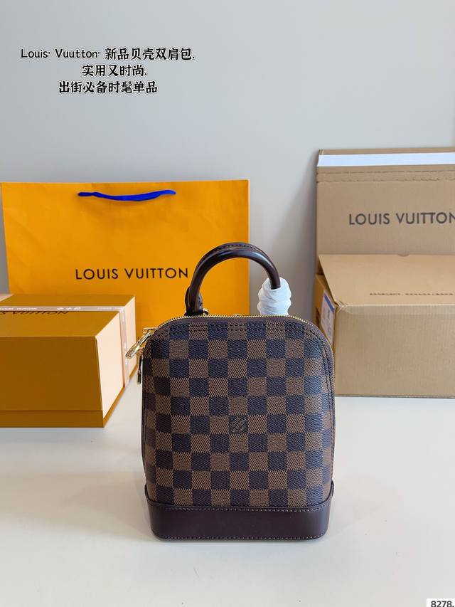 With Gift Box Lv Alma Small Backpack, Double-Shoulder Bag. Note: The Handle Part
