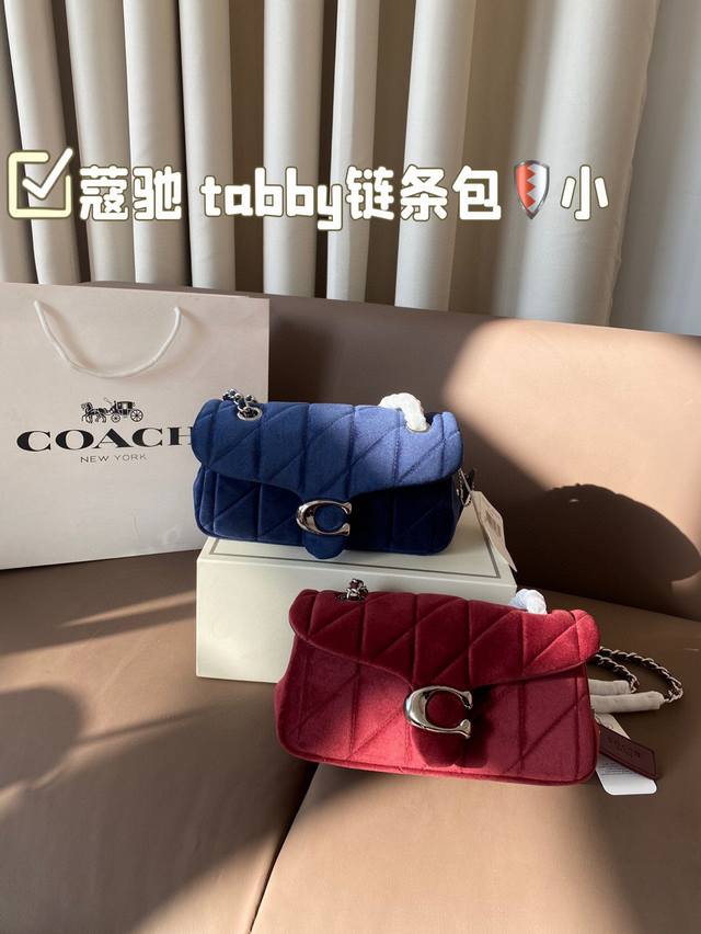 Small Coach Tabby Chain Bag Versatile Classic Exquisitely Crafted Super Cute Eth