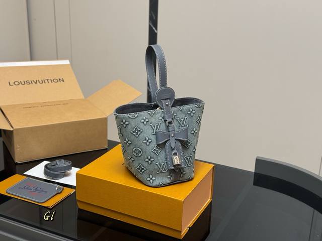 With Folding Box Lv Vintage Bag