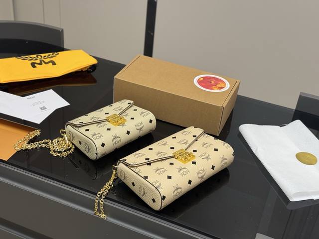 With Airplane Box Top-Quality Original Version Shipped Mcm Chain Bag Qingdao Ori